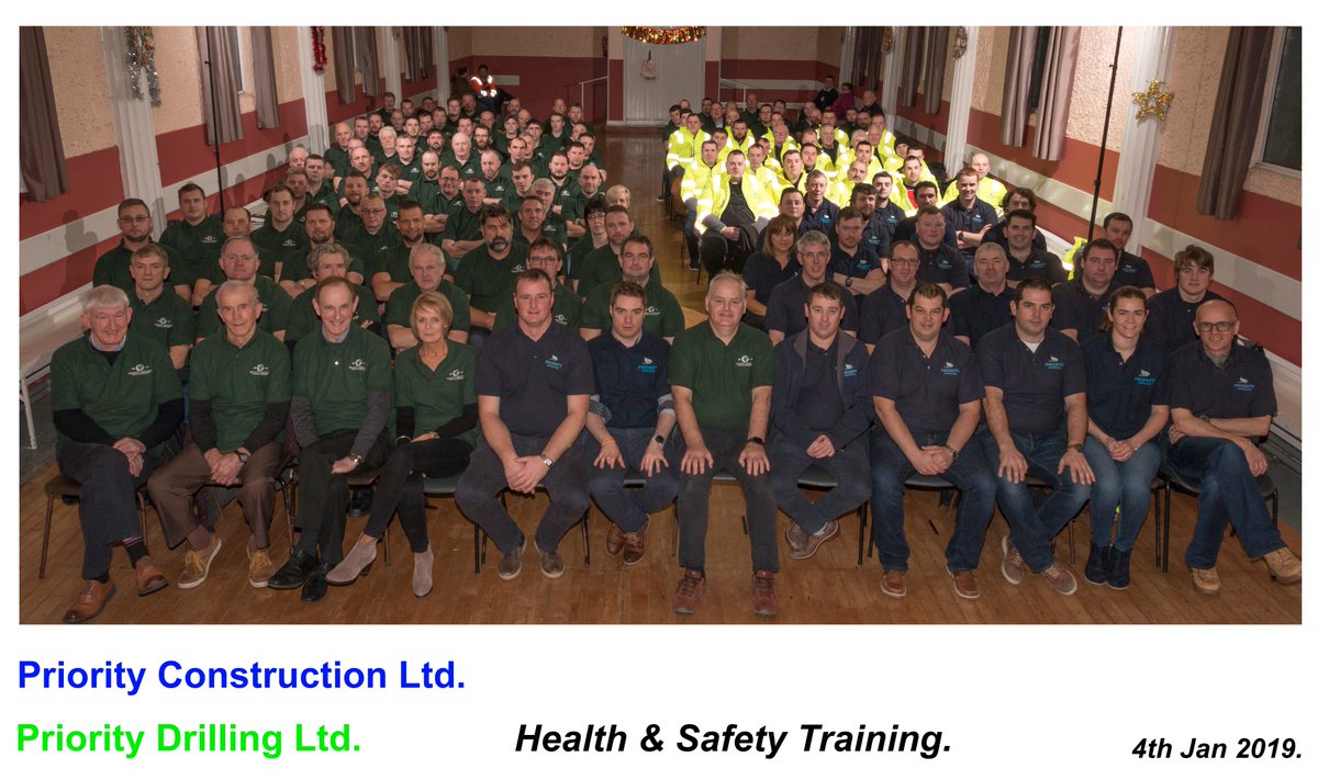 Well done to all those from <a href="/PriorityDrill/">Priority Drilling Ltd</a>  and <a href="/PriorityIreland/">Priority Ireland</a> who attending the Christmas training days in Killimor. Some excellent classes were given over the course of the past 2 days.  #ourpriorityisyou #weprobetheglobe #drilling #coring #teamwork #collaboration