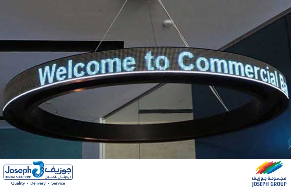 JosephGroup_DXB's tweet image. LED ticker and more, Joseph Digital Solutions deals in all kinds of digital signage solutions that can be customised.

For more information, please contact us at: bit.ly/2Qqvz9j or call +97148803433.
#josephgroup #josephdigitalsolutions #ledticker #digitalsign #mydubai