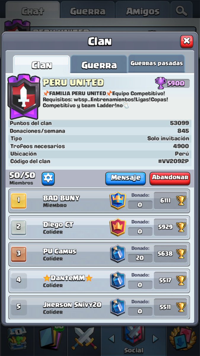 Rompiendo nuestros propio Record
53k 🏆
Felicidades a cada miembro del team Ladder y el team Competitivo🔥
A seguir Mejorando
#GOPU ❤