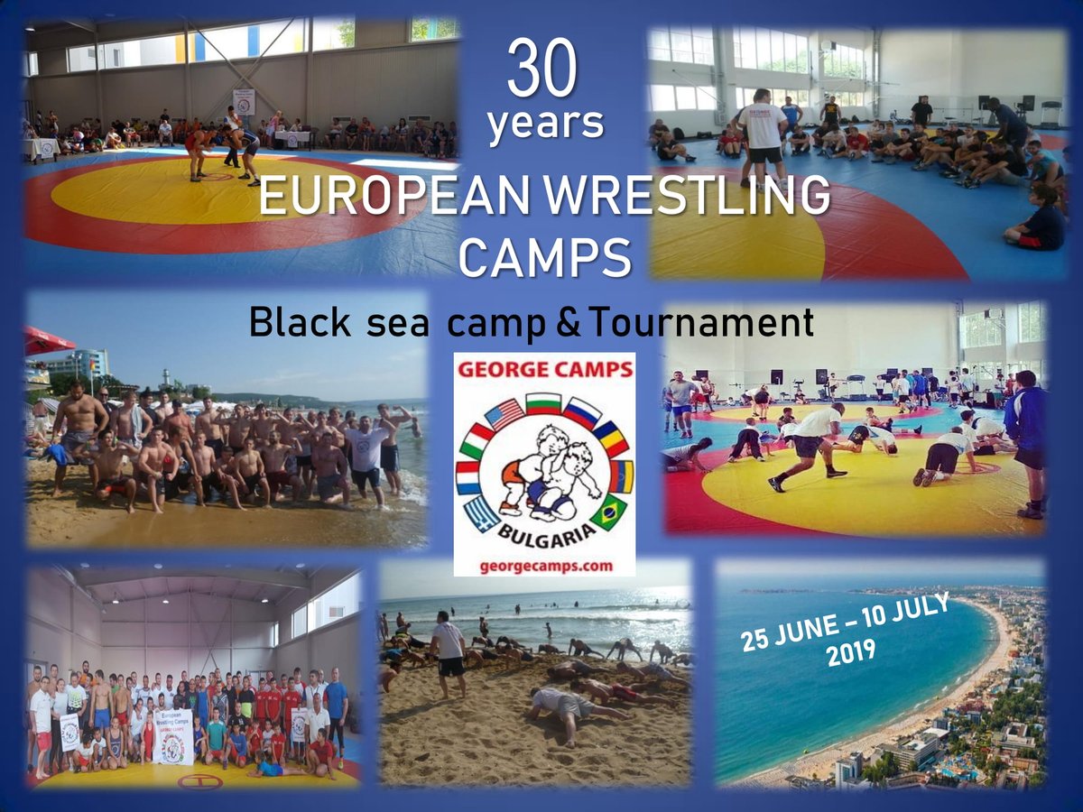 In 2019 George Camps is turning 30 years old.! We want to welcome you to our summer black sea camp &amp; tournament! Don't miss this great wrestling &amp; cultural exchange! 🌍🏖🤼‍♂️🤼‍♀️🥇🏆💪 

#wrestling #usawrestling