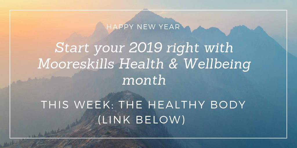It's #health and #wellbeing month.
So start the month off with our #simplesteps to a #healthybody in #top5tips

mooreskills.co.uk/latest-news/he…