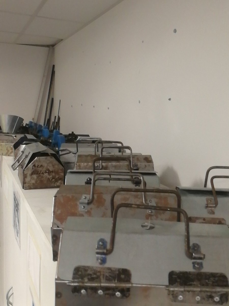 Folders for last year's engineering course are ready for collection along with your practical work