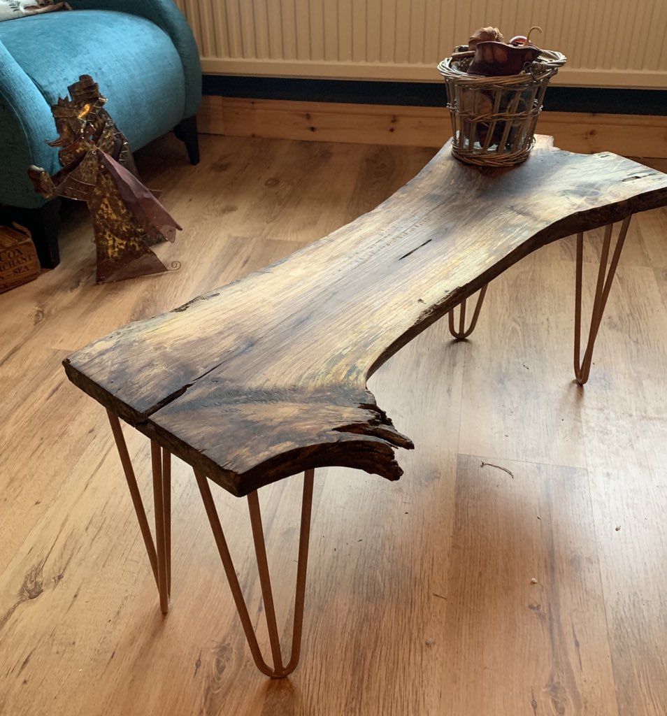 dan_workshop's tweet image. Walnut coffee table I made for home #furniture #handmade