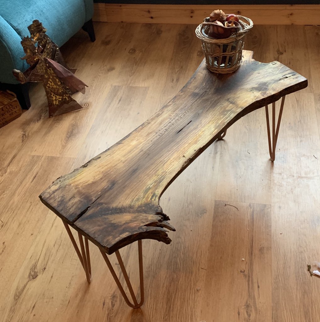 dan_workshop's tweet image. Walnut coffee table I made for home #furniture #handmade