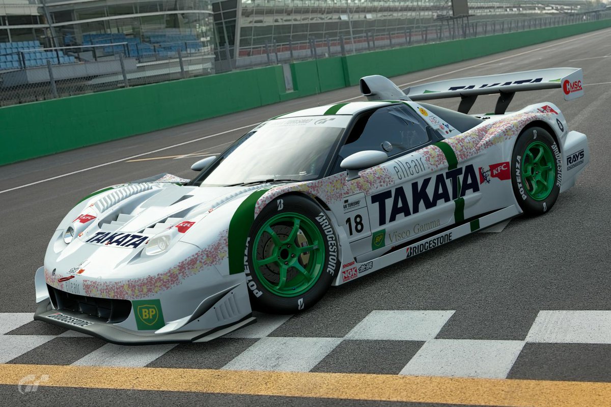 そしてそれより前のTAKATA童夢NSX JGTC 1998です。この年はエリエール