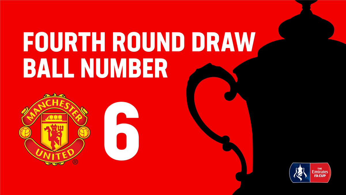 ManUtd's tweet photo. Look out for ball no.6 in tonight's #EmiratesFACup draw! #MUFC https://t.co/7vD9VnP4OY