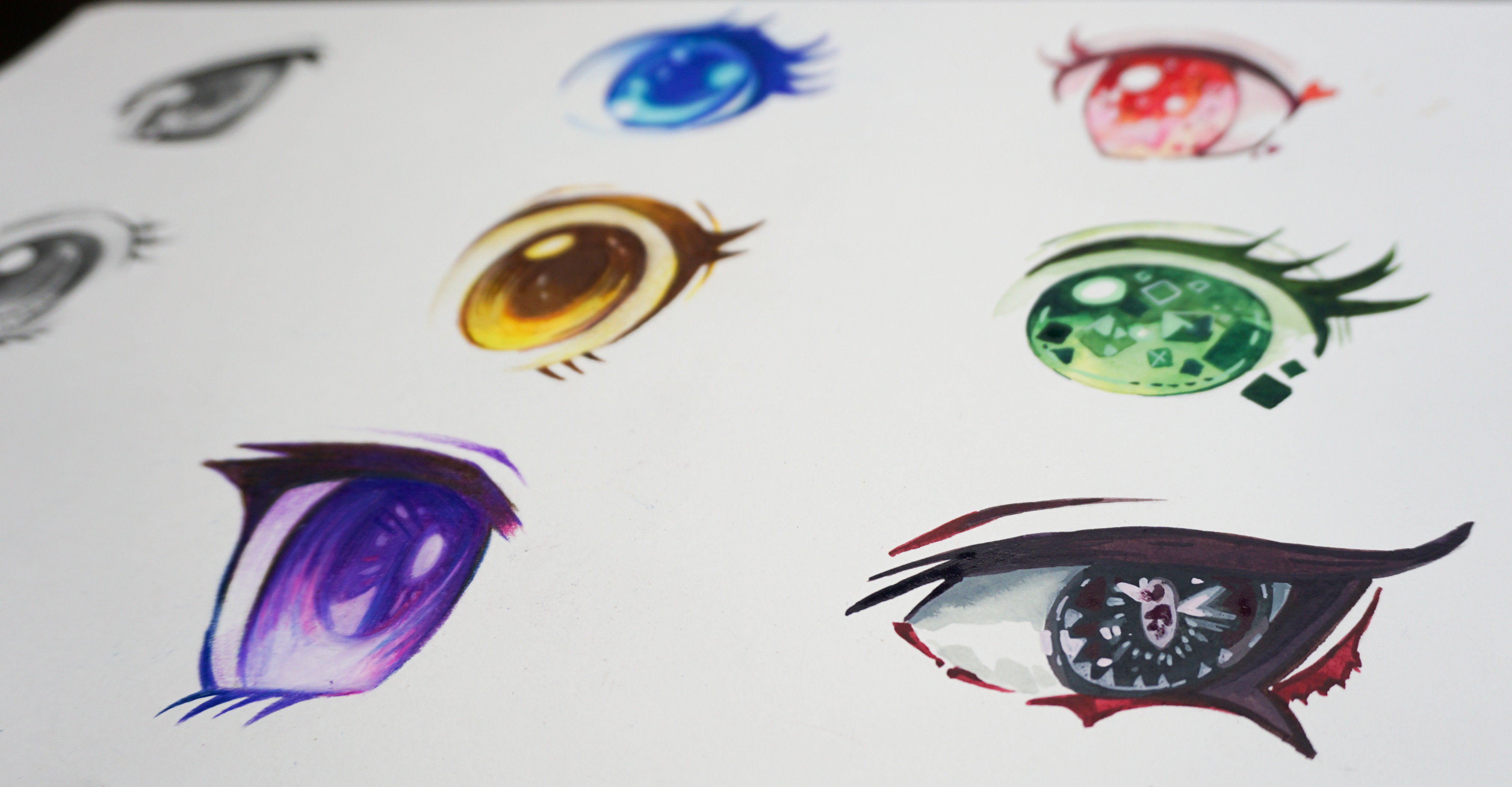 Ssineuart アニメ ミニキャラクターの目を描画 水彩画編 Animation Mini Character Eye Drawing Watercolor 19 01 09 Kst Am 8 00 Watercolor Watercolorpainting Painting Drawing Howtodraw Artssineu Ssineu 애니메이션 만화 캐릭터