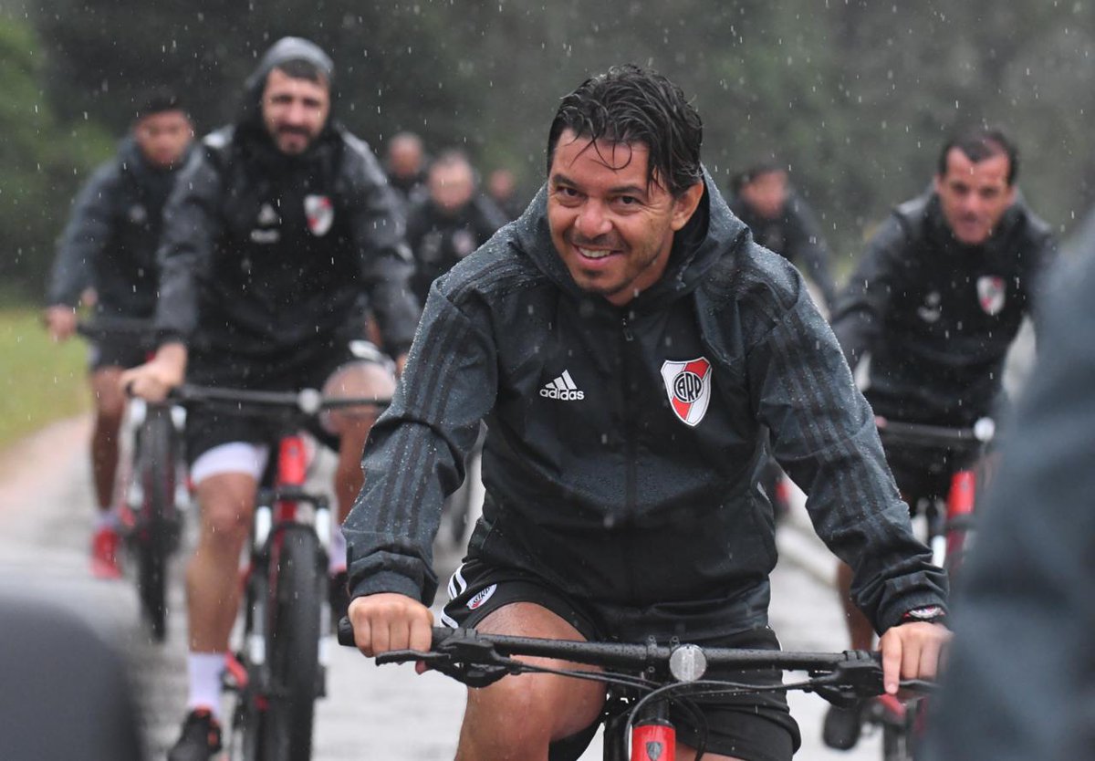 RiverPlate's tweet photo. 🔛 ¡Empezamos! 🚴‍♂️💪 #PretemporadaRiver https://t.co/qOCjil2eTN