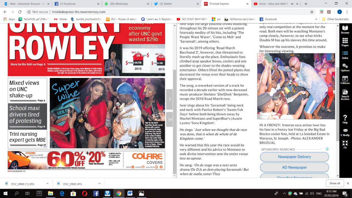 NateGreyy's tweet photo. I remember the days when I could have gone fete after fete, & then work after.
I fold up so hard on Sunday, people called to make sure I was alive.
Ah well.
Made a front page though.
πππ
Rise this day...
change this world...
#OldAge
#Carnival
#City
#Blocko
#HakwaiClan
#ItzRome https://t.co/I76ghiZ2rB
