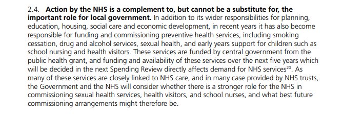 As has been trailed there's a section on Alcohol Care Teams, but before we get to that it's good to see the important role of local government in delivering public health is acknowledged
longtermplan.nhs.uk/publication/nh…