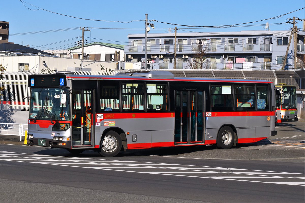 はちさんにー Twitterissa 東急バス Ao635 Kl Hu2prea 青葉台のラスト1台 まだまだ撮らないと 特に順光公式を