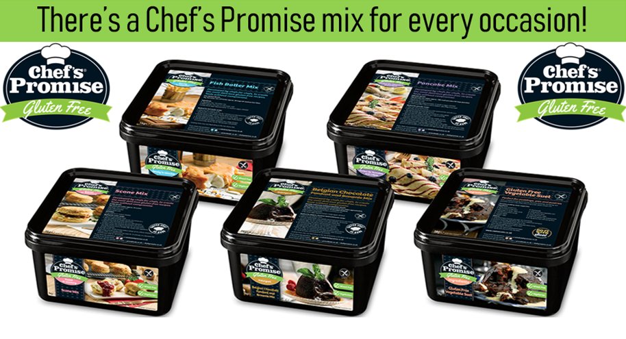 With more than 10 great gluten free mixes to choose from, we've got something for you. 

chefspromise.co.uk/products 

#glutenfree #bakingmixes #chefspromise