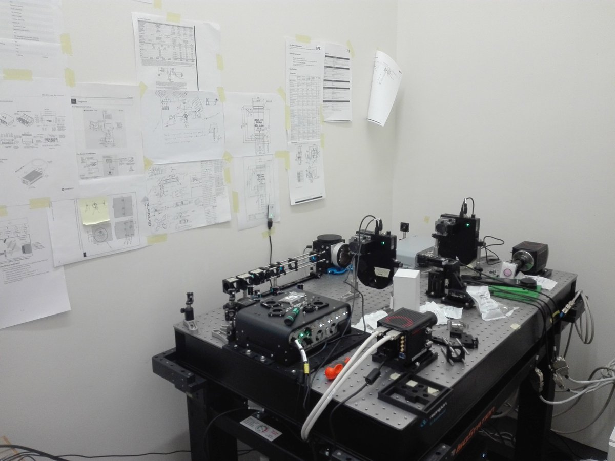 PPBioImaging's tweet photo. #WorkInProgress #NewMicroscope
#LightSheetMicroscope being assembled π€©
#ALM
@I3sI3 https://t.co/kXHywdQO8n