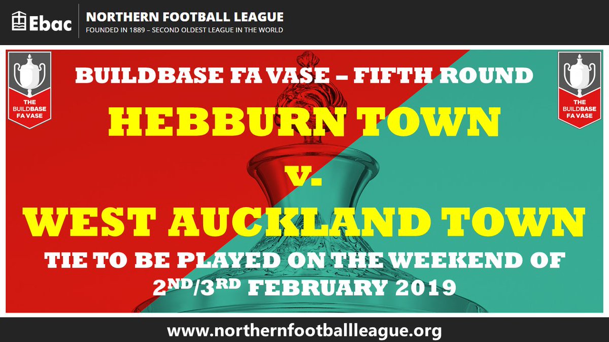 Ebac Northern Football League On Twitter Fa Vase Draw Our Two