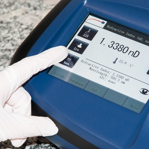 Our new Abbe Refractometer PCE-DRB 10 measures the refractive index from 1.3000 to 1.7000 nD and the Brix value from 0 to 100% bit.ly/2sfrczg #sugar #sucrose #measurement