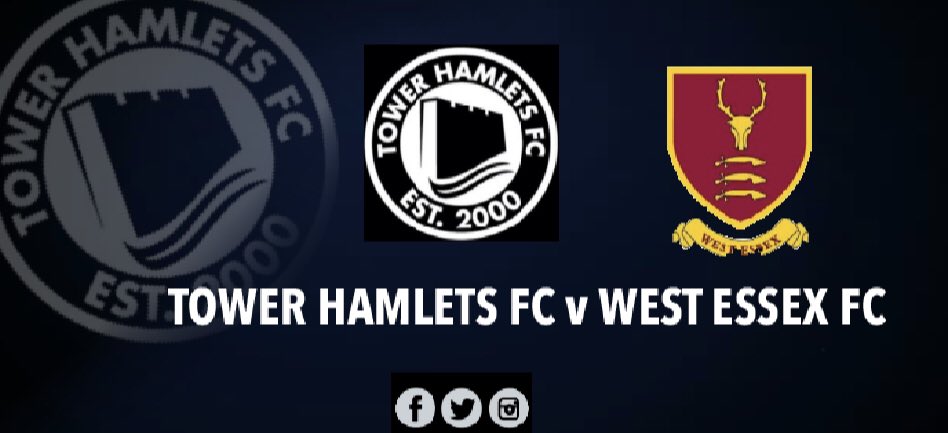 TowerHamletsFC's tweet photo. Tower Hamlets FC 🆚 West Essex FC
📅 7.1.19
⚽️ Errington Challenge Cup
🏟Mile End Stadium 
🕰 7:45

Come and support the guys tonight!!!
£5 adults
£3 concession 
U16 free

#THFC #Hamlets https://t.co/nk21KXwcrm