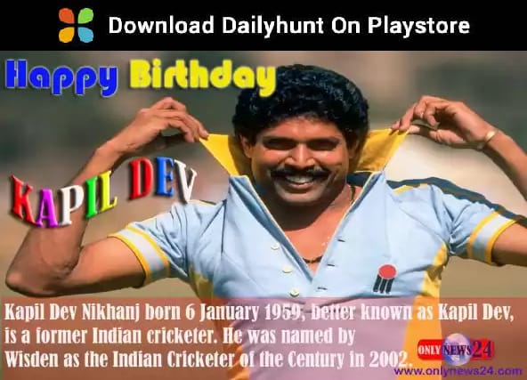 Happy birthday \"haryana hurricane\" Kapil Dev
 