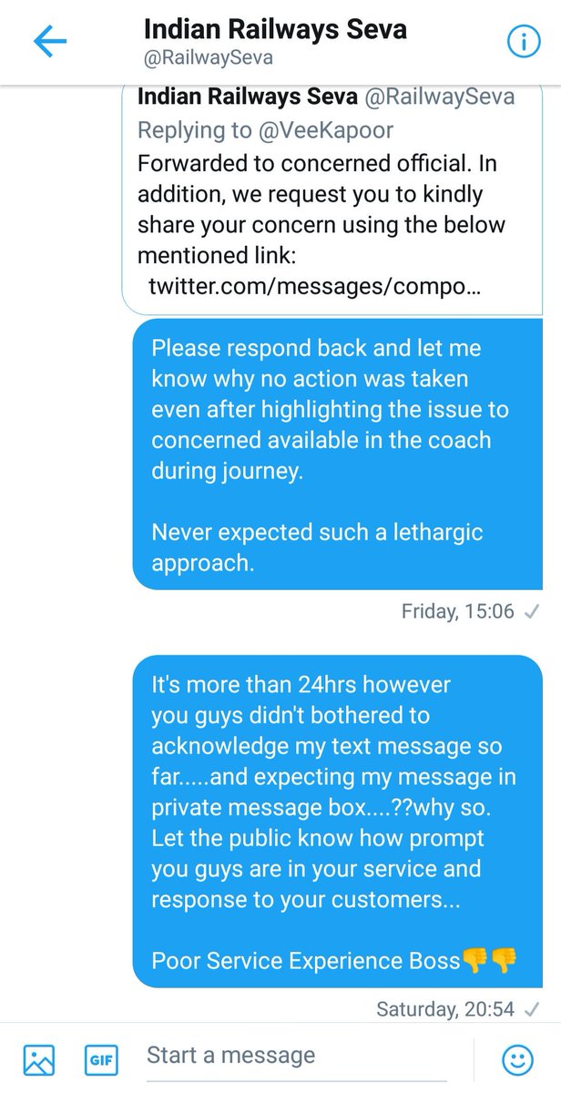 VeeKapoor's tweet image. @GM_NRly
@sureshpprabhu
@IRCTCofficial
@RailMinIndia
@railwaysewa

#poorresponse
#unattended 
#noResponse