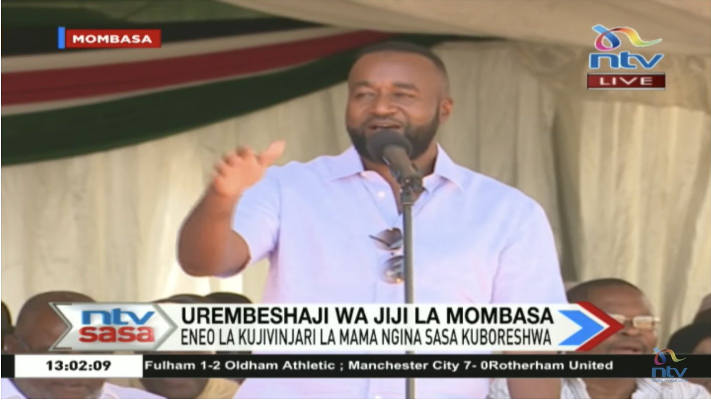 Governor Joho sings NASA leader Raila Odinga \Happy birthday\  
