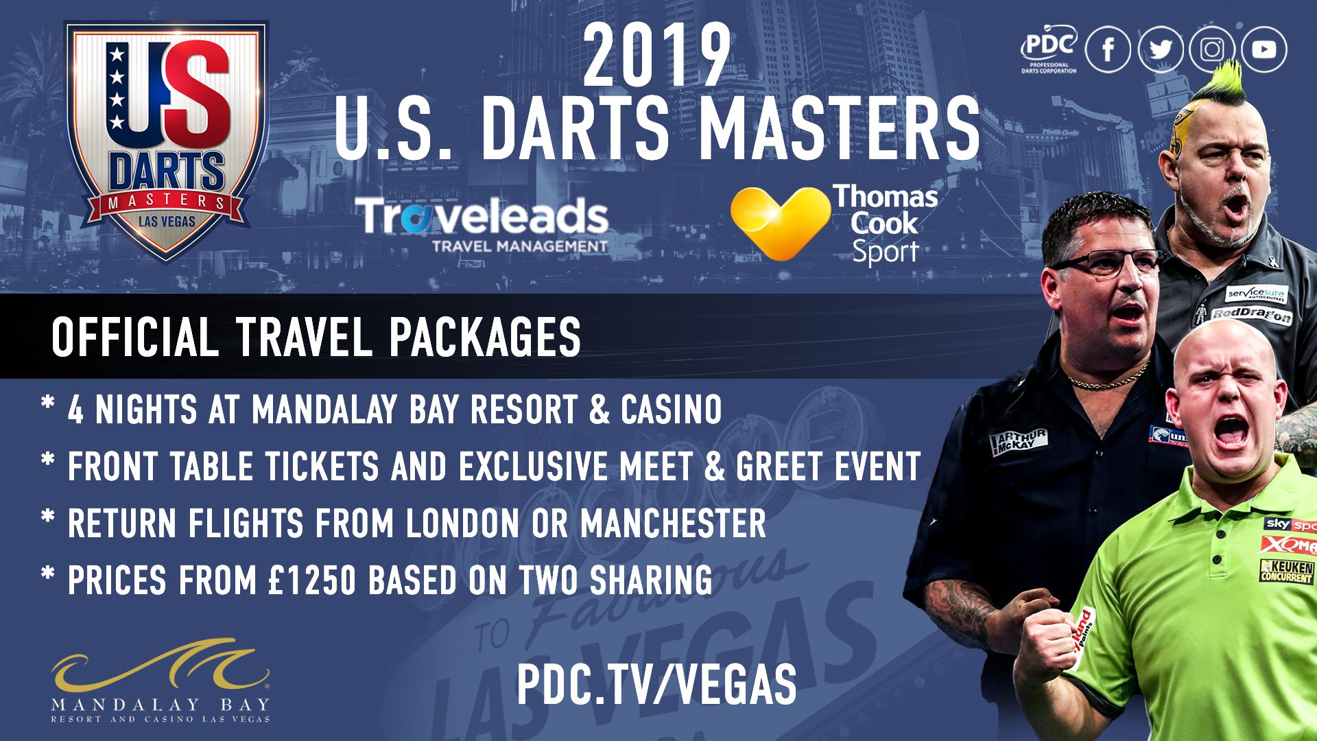 PDC Darts on Twitter "Escape those winter blues and book an incredible