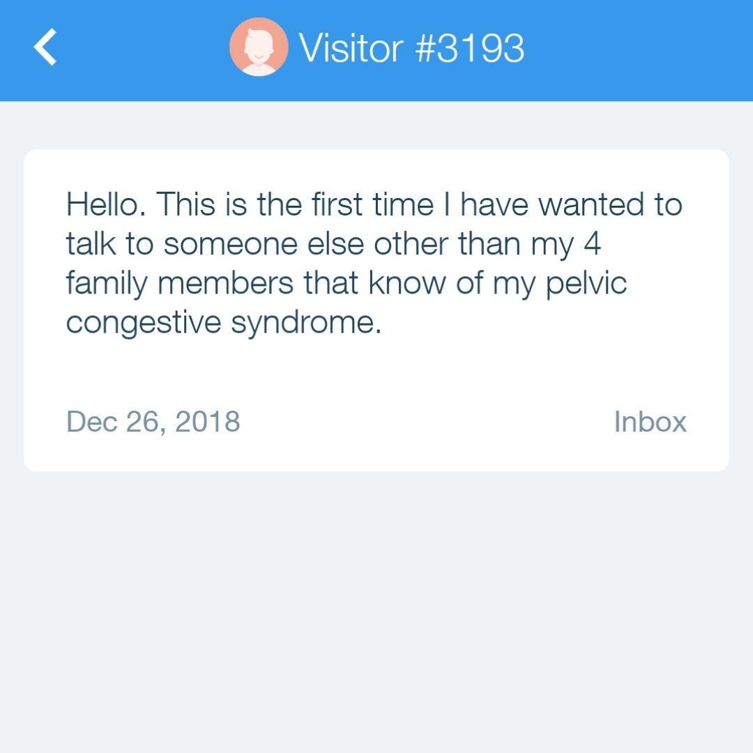Messages like this make everything we do worth it. 

If this was you, please get in touch as we never got an email address from you!

.
..
...
....
.....

#getintouch #community #together #talkaboutit #pelvicpain #femalesexualhealth #chronicpain #medicalconditions #empowerwomen