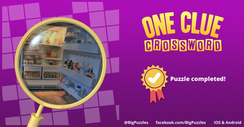 httpbitchin's tweet image. I completed a puzzle in One Clue Crossword. Play now for free!
onecluecrossword.com #OneClueCrossword