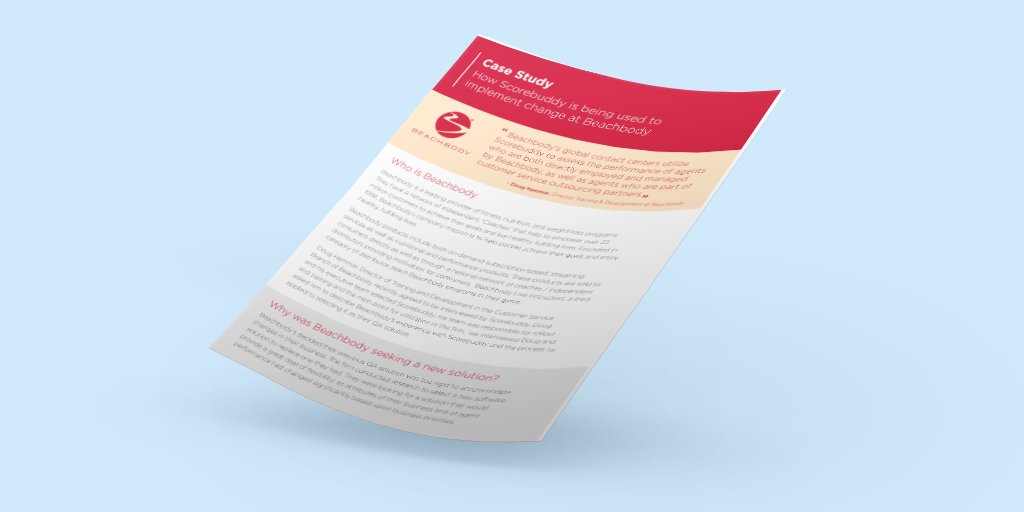 Find out how Scorebuddy’s flexible #QA solution sold itself to Beachbody, a leading provider of fitness, #nutrition, &amp; weight-loss programs: hubs.ly/H0g3Yqq0