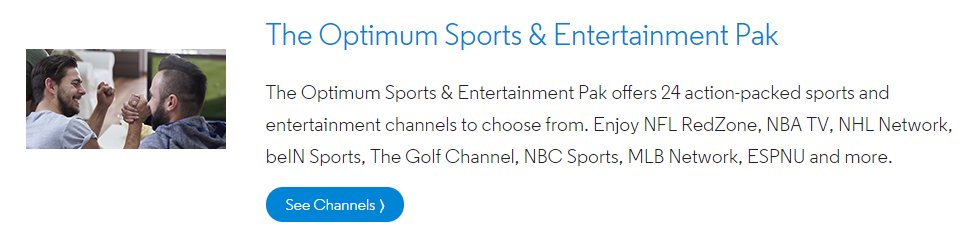 Optimum Help On Twitter Hey Alestreetnews Check Out Https T Co Nteowzmsru To See All The Channels Included In The Sports Entertainment Package Cab Https T Co Aja26gb9ka