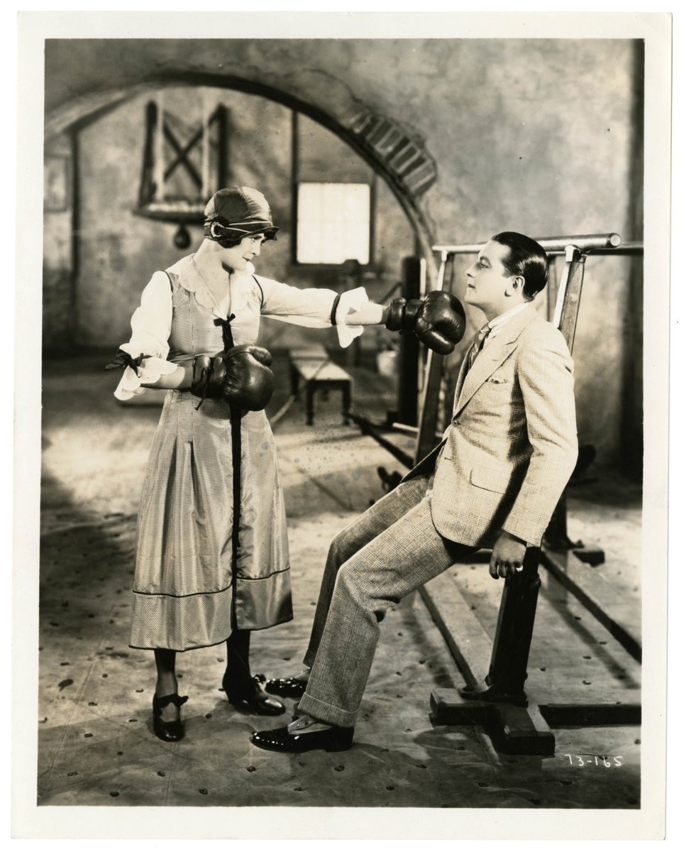 Nitrate Picture Show on Twitter: "Happy Monday and keep your chin up! THE  PATENT LEATHER KID (1927).… "