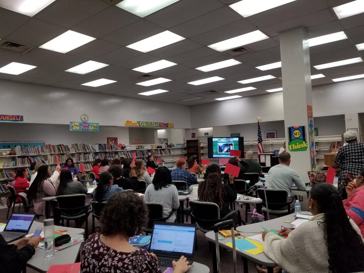 Great start to a new year with effective PD on Zones of Regulation