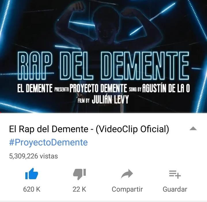 shawnfighter's tweet photo. porfa no dejen de mirar esta joyita. TIENE QUE LLEGAR A LOS 10 MILLONES ❤🔥 @DementeYT #HoySinDomesticar #Proyectodemente #ResucitóAlTercerDia #3M https://t.co/w7lsNcCS3d