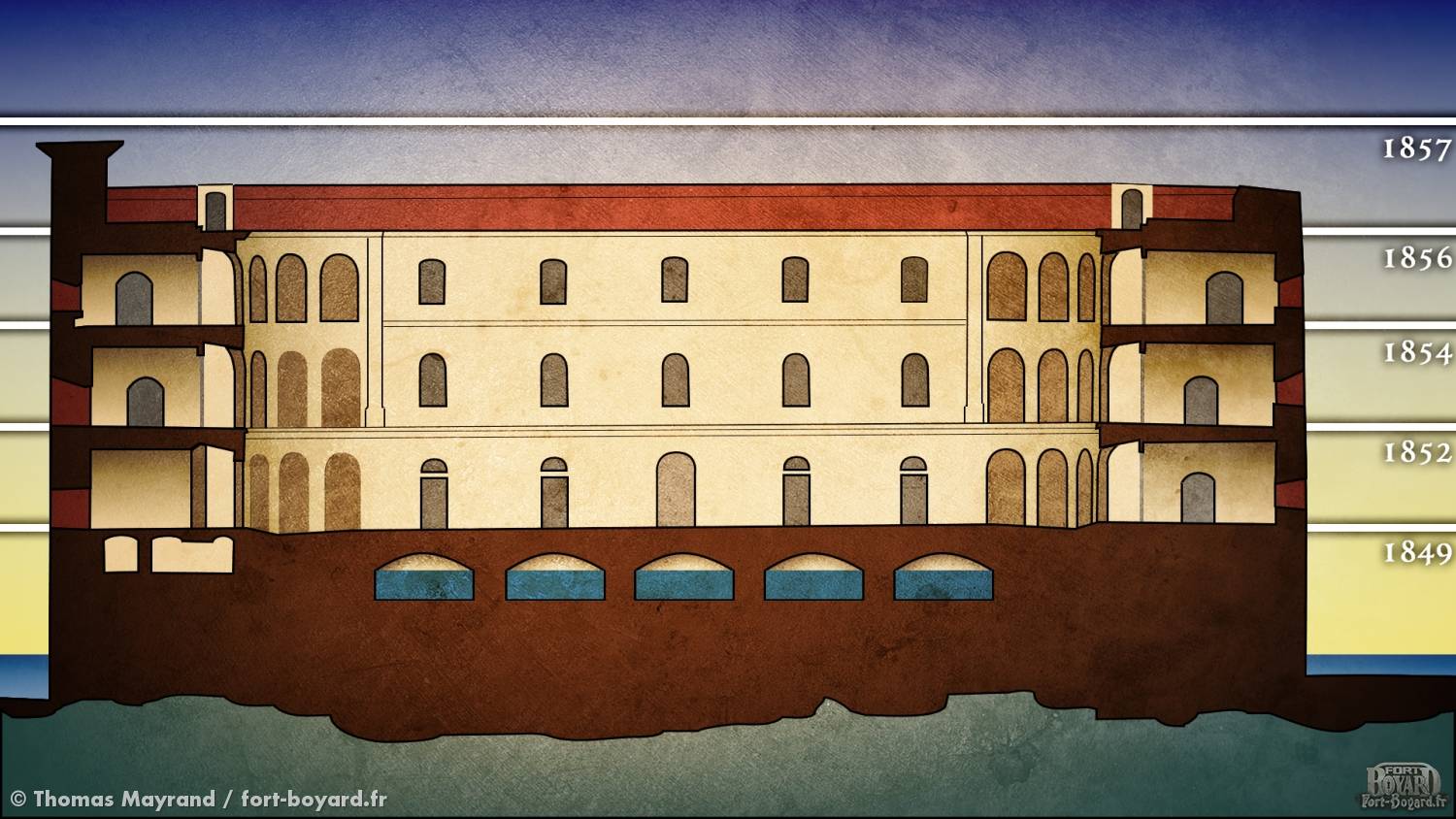 Карта в майнкрафт форт боярд