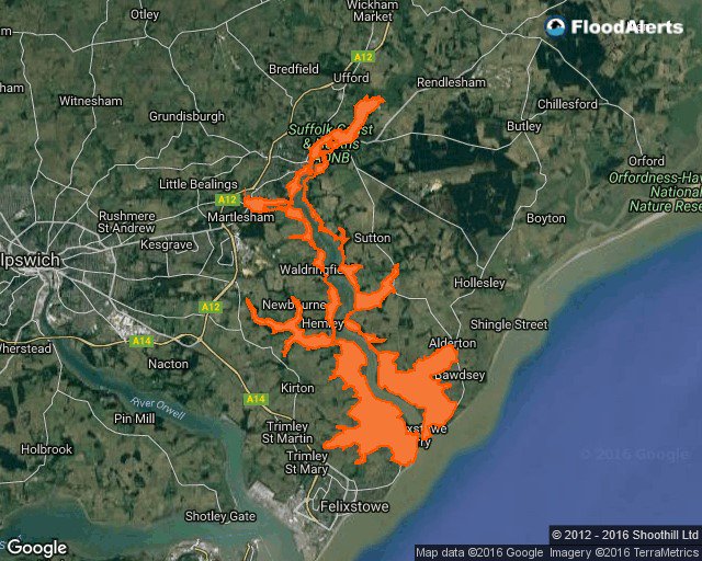 FloodAlerts Suffolk tweet media