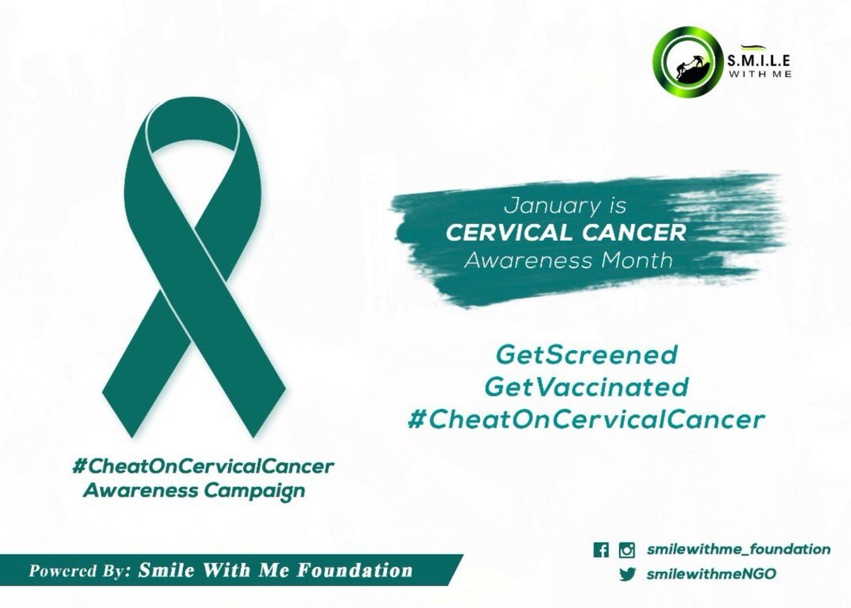 aproko_doctor's tweet image. If you&apos;re someone&apos;s mother, wife, sister or daughter you are at risk of cervical cancer

If you have more than one sexual partner
If you smoke; shisha included

But you CAN #CheatOnCervicalCancer by screening early and vaccinating against HPV that causes Cervical Cancer