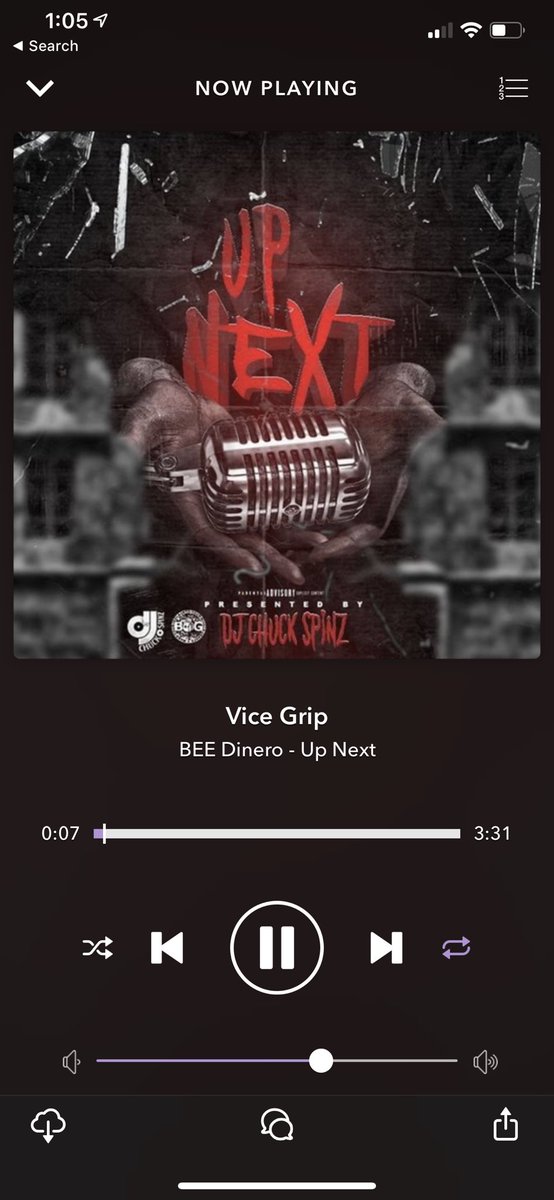1bigkel's tweet image. Had this on repeat all day🔥 @1DineroShawn #ViceGrip