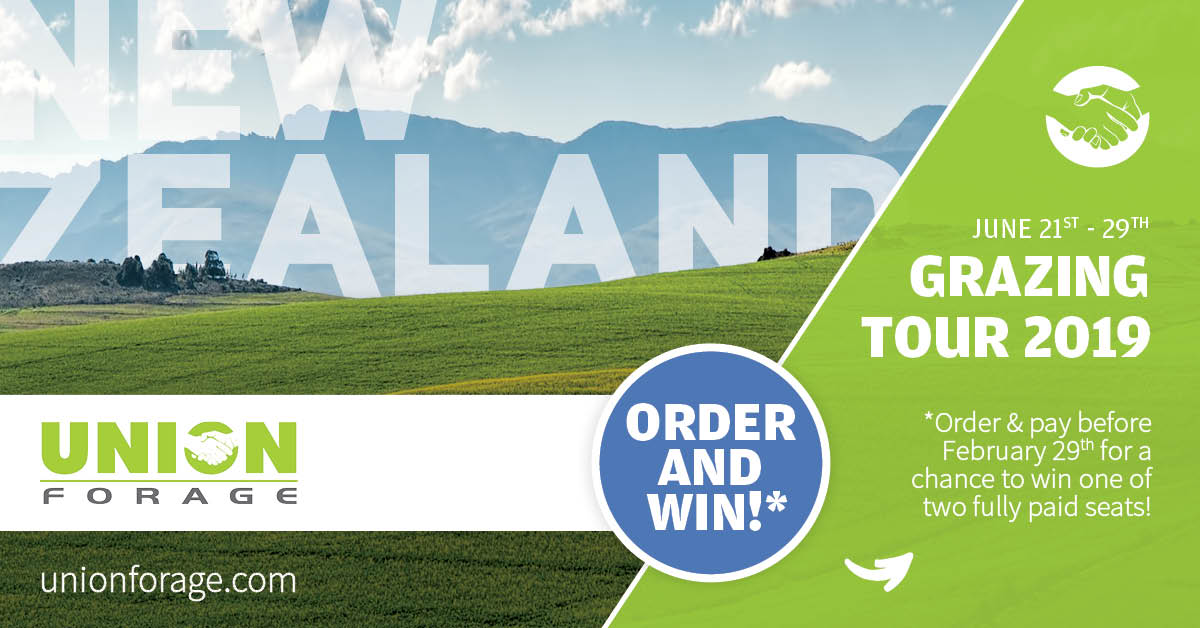 Order and Win! unionforage.com #forages #cattle #crops #ranchlife