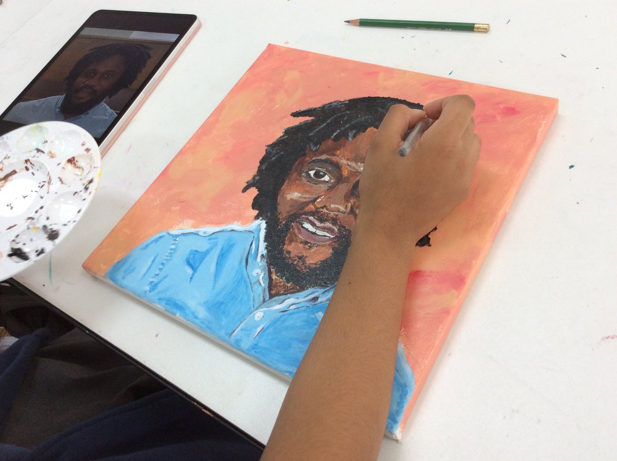 WHSB_ArtsDT's tweet photo. Happy New Year! Back to painting on canvas projects with Yr 10. Raring to go! #WindsorSchoolArt #WindsorSchoolEngagement #WindsorSchoolYear10 #WindsorHighSchool https://t.co/QjHJyuUXOO