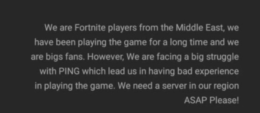 GOLDEN09051180's tweet photo. لايك و رتويرت علشان تنفتح سيرفرات عربية  #FortniteMiddleEastServers https://t.co/pzNGDTVp4e