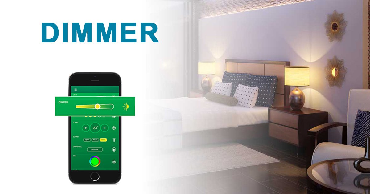 Cairos Smart Homes offer dimmer, a universal dimming module comprising of built-in power metering. Control this dimmer straight from your mobile phone. Click to know more; bit.ly/2CrsPdt #smarthome #homeautomation #homeimprovement #dimmer #homeproducts #mobileapp