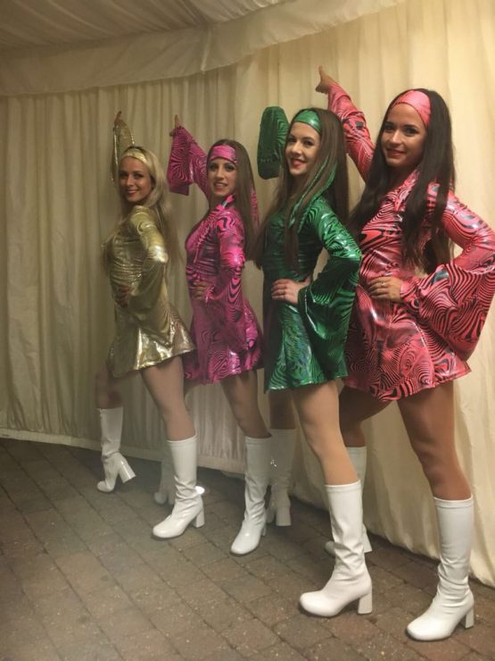 HAPPY NEW YEAR! First booking of the year #Abba #tribute #dancers #party #eventprofs