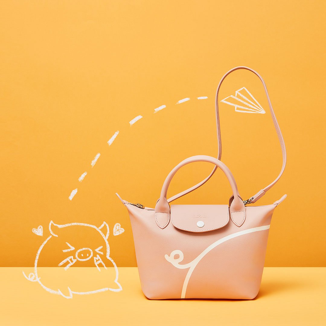 longchamp bag pig