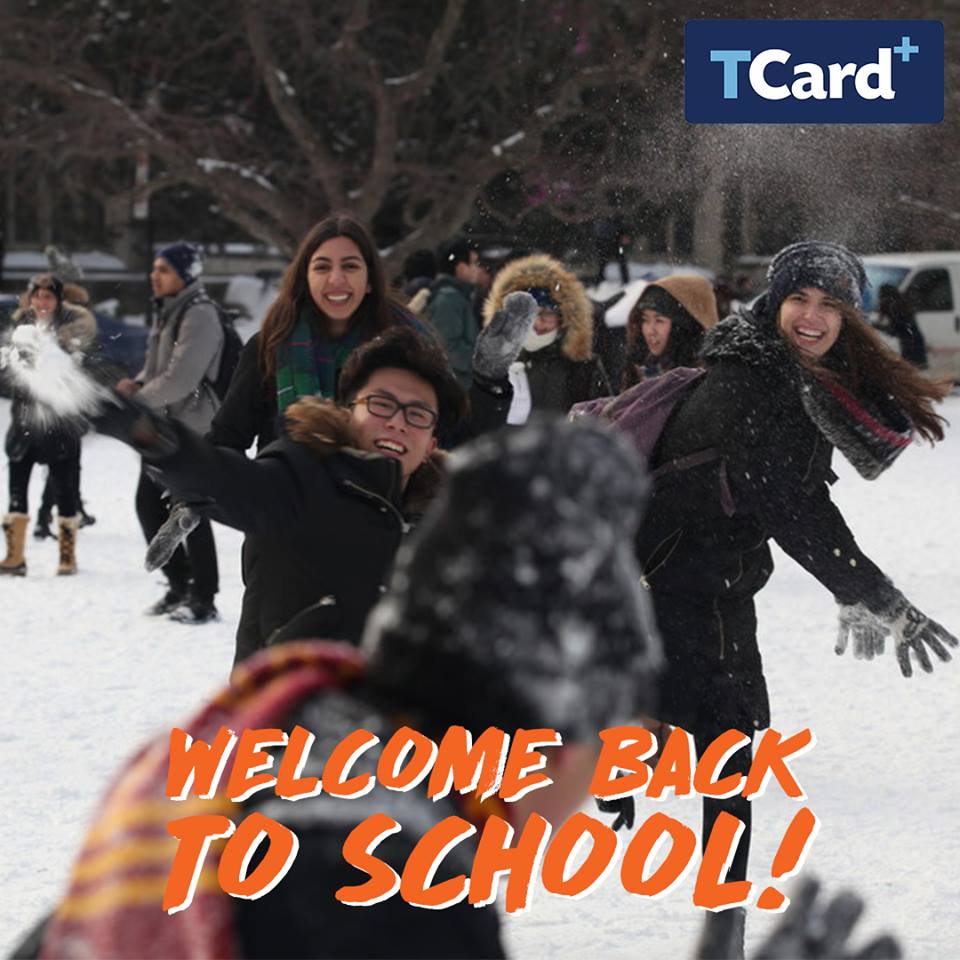 tcardplus's tweet photo. Welcome back #UofT students, staff and faculty! We hope you enjoyed your holiday break and are excited to be back 🤗
Don't forget, you can reload your #TBucks, check your balance and transaction history online at https://t.co/Sx6DllH7xs #uoft
#newyear #TCardPlus #backtoschool https://t.co/iieCoL3TAr