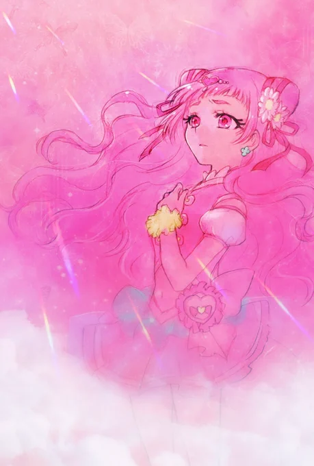 キュアエール
 #プリキュア版深夜の真剣お絵描き60分一本勝負 