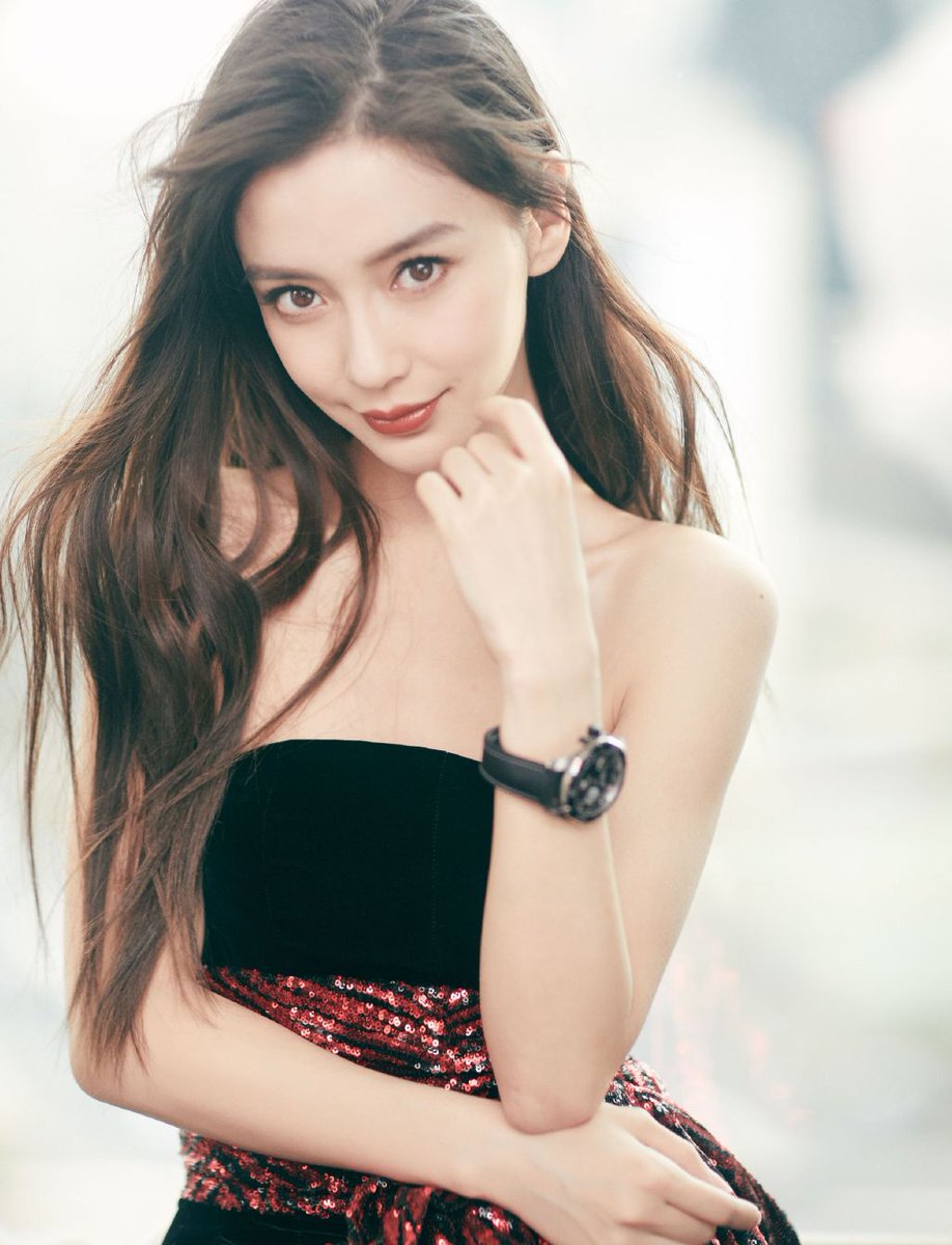 Angelababy Chinese superstar Angelababy angelababy-tag-heuer