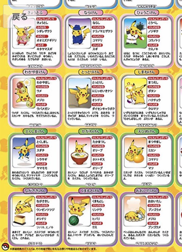 ポケモンセンターnakayama ピカチュウ 47都道府県変化 T Co R3coymjgat ポケモンセンターnakayama ピカチュウ 47都道府県変化 T Co R3coymjgat