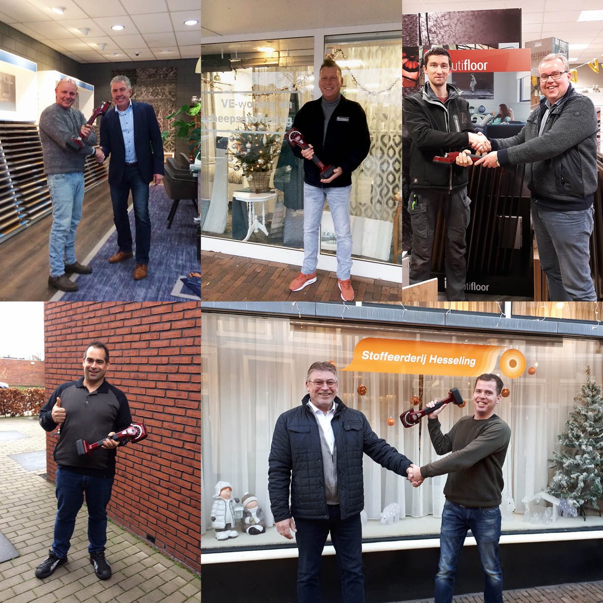 De Limited Edition kniespanners, ter ere van het 80-jarig bestaan van Roberts, zijn gewonnen door stoffeerderij Hesseling, van Veen's Interieur, VE-Woning en Scheepsstoffering, de Noorde wonen &amp; werken en Bas Gouw woninginrichting. Namens Peitsman, van harte gefeliciteerd!