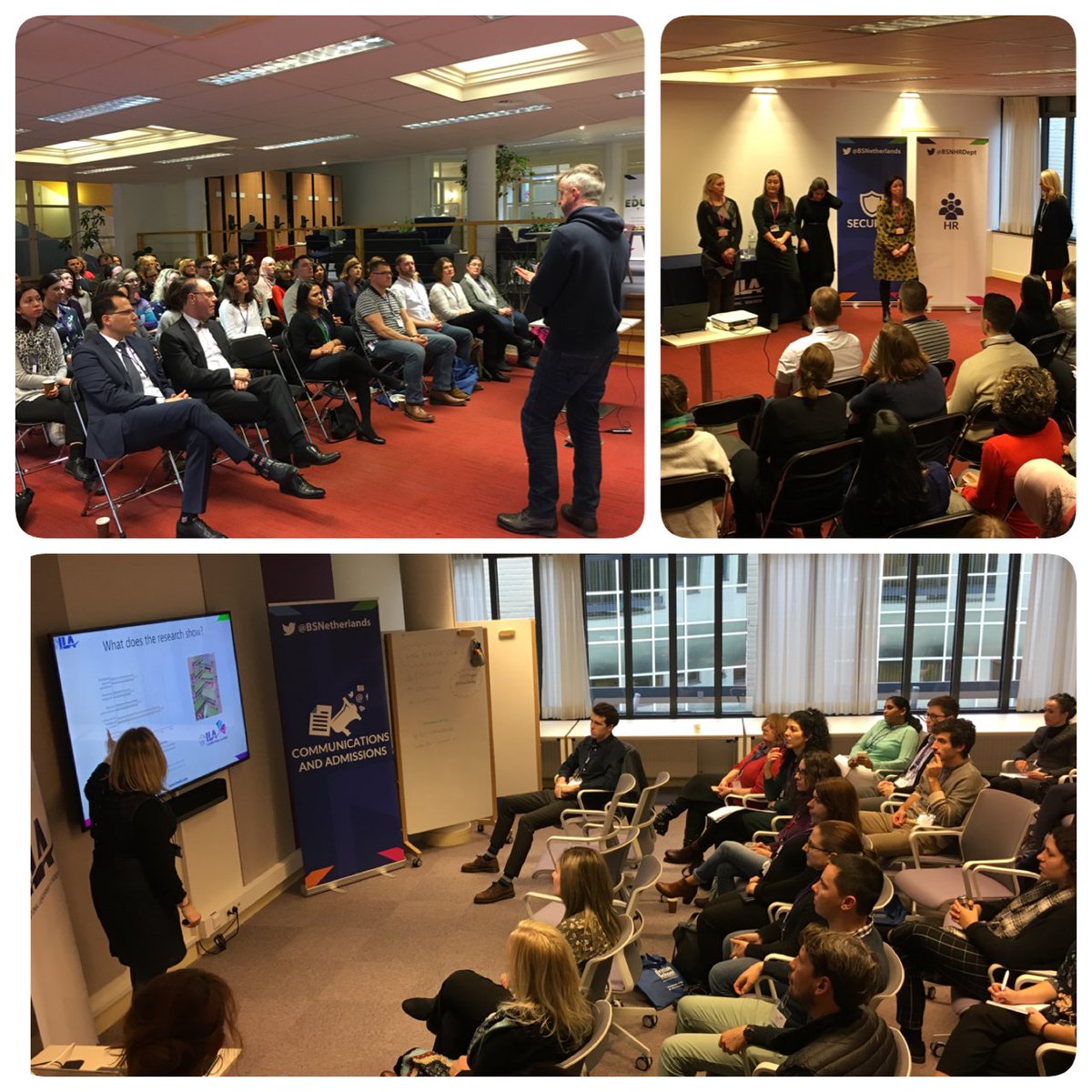 BSNetherlands's tweet photo. We’re excited to welcome over 60 new staff members to the BSN! This cohort is starting the term off strong beginning with their induction programme this afternoon #TeachLiveLearn #bsnwelcome https://t.co/ffmw7FtJCl