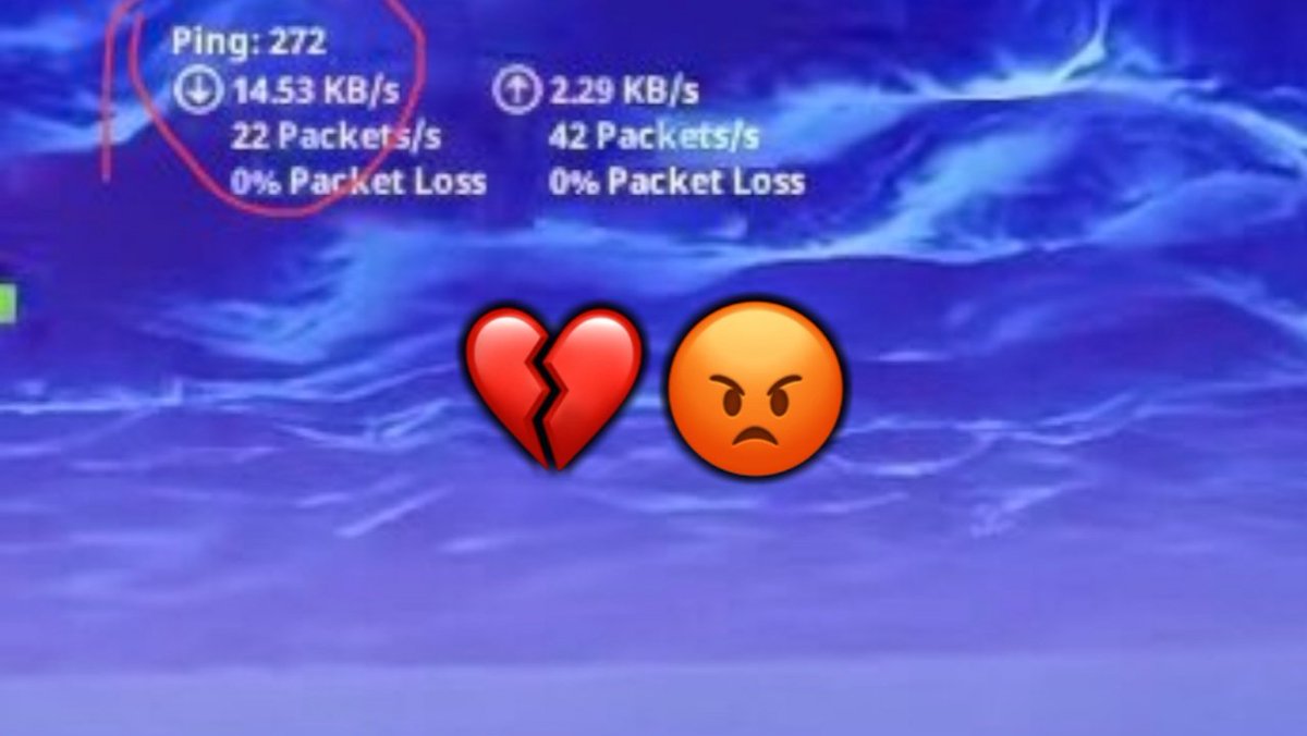 wleedebrahim123's tweet photo. #FortniteMiddleEastServers ping : 200+ 😡💔 https://t.co/m836BTruhp