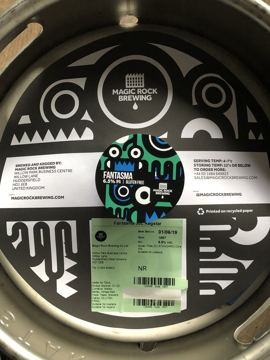 Ahhh when the <a href="/MagicRockBrewCo/">Magic Rock Brewing</a> arrives.