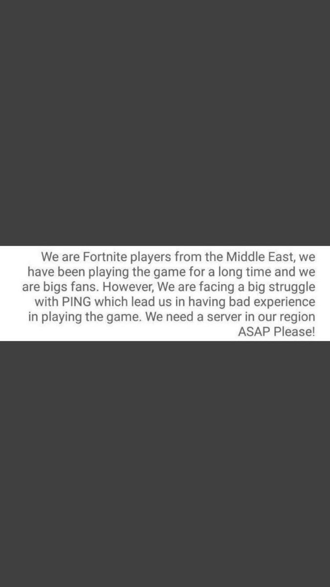 888_karoom's tweet photo. #FortniteMiddleEastServers https://t.co/BAoxCEdRXq